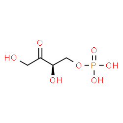 ChemSpider 2D Image | D-Erythrulose 4-phosphate | C4H9O7P