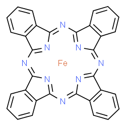 ChemSpider 2D Image | Iron - phthalocyanine (1:1) | C32H16FeN8