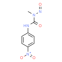 ChemSpider 2D Image | 1-Methyl-3-(4-nitrophenyl)-1-nitrosourea | C8H8N4O4