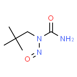 ChemSpider 2D Image | 1-(2,2-Dimethylpropyl)-1-nitrosourea | C6H13N3O2