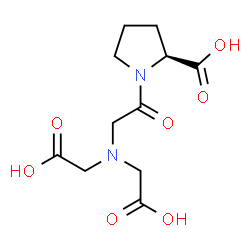 ChemSpider 2D Image | N,N-Bis(carboxymethyl)glycyl-L-proline | C11H16N2O7