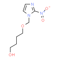 ChemSpider 2D Image | 4-[(2-Nitro-1H-imidazol-1-yl)methoxy]-1-butanol | C8H13N3O4