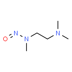 ChemSpider 2D Image | N,N,N'-Trimethyl-N'-nitroso-1,2-ethanediamine | C5H13N3O