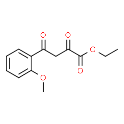 ChemSpider 2D Image | Ethyl 4-(2-methoxyphenyl)-2,4-dioxobutanoate | C13H14O5