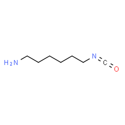 ChemSpider 2D Image | 6-Isocyanato-1-hexanamine | C7H14N2O