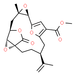 ChemSpider 2D Image | Epoxypukalide | C21H24O7