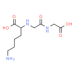 ChemSpider 2D Image | N-(5-Amino-1-carboxypentyl)glycylglycine | C10H19N3O5