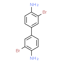 ChemSpider 2D Image | 3,3'-dibromobenzidine | C12H10Br2N2