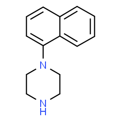 ChemSpider 2D Image | 1-naphthylpiperazine | C14H16N2