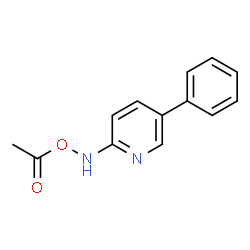 ChemSpider 2D Image | 2-acetoxyamino-5-phenylpyridine | C13H12N2O2