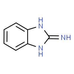 ChemSpider 2D Image | 2-Amino-1H-benzimidazole | C7H7N3