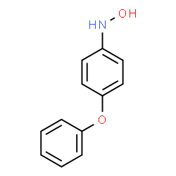 ChemSpider 2D Image | N-Hydroxy-4-phenoxyaniline | C12H11NO2