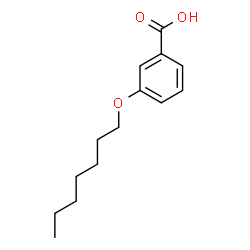 ChemSpider 2D Image | 3-(Heptyloxy)benzoic acid | C14H20O3