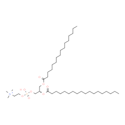 ChemSpider 2D Image | (7S)-4-Hydroxy-N,N,N-trimethyl-9-oxo-7-[(palmitoyloxy)methyl]-3,5,8-trioxa-4-phosphahexacosan-1-aminium 4-oxide | C42H85NO8P