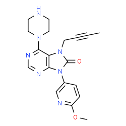 ChemSpider 2D Image | ER-319711 | C19H21N7O2