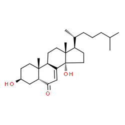 ChemSpider 2D Image | 2,22,25-trideoxyecdysone | C27H44O3