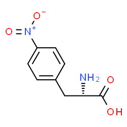 ChemSpider 2D Image | L-4-Nitrophenylalanine | C9H10N2O4