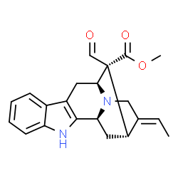 ChemSpider 2D Image | Polyneuridine aldehyde | C21H22N2O3