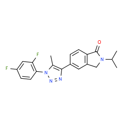 ChemSpider 2D Image | MK-5435 | C20H18F2N4O