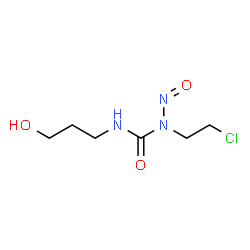 ChemSpider 2D Image | 1-(2-Chloroethyl)-3-(3-hydroxypropyl)-1-nitrosourea | C6H12ClN3O3