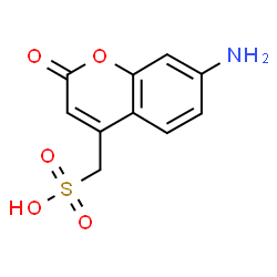 ChemSpider 2D Image | (7-Amino-2-oxo-2H-chromen-4-yl)methanesulfonic acid | C10H9NO5S