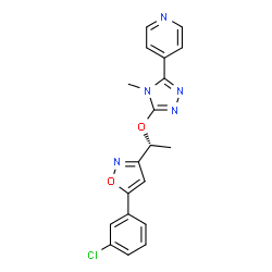 ChemSpider 2D Image | AZD-2066 | C19H16ClN5O2