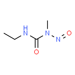 ChemSpider 2D Image | 3-Ethyl-1-methyl-1-nitrosourea | C4H9N3O2