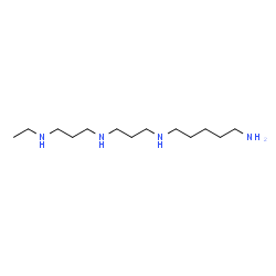 ChemSpider 2D Image | N-(3-{[3-(Ethylamino)propyl]amino}propyl)-1,5-pentanediamine | C13H32N4
