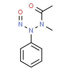 ChemSpider 2D Image | N-Methyl-N'-nitroso-N'-phenylacetohydrazide | C9H11N3O2