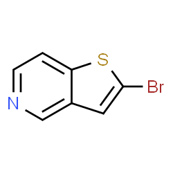 ChemSpider 2D Image | 2-Bromothieno[3,2-c]pyridine | C7H4BrNS
