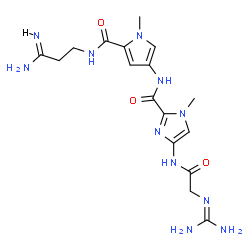 ChemSpider 2D Image | Monoimidazole Lexitropsin | C17H25N11O3