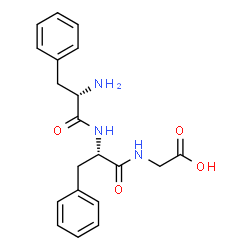 ChemSpider 2D Image | L-Phenylalanyl-L-phenylalanylglycine | C20H23N3O4