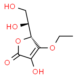 ChemSpider 2D Image | 3-O-Ethylascorbic acid | C8H12O6