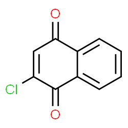 ChemSpider 2D Image | 2-Chloro-1,4-naphthoquinone | C10H5ClO2
