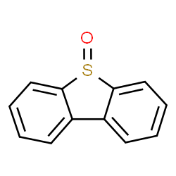 ChemSpider 2D Image | Dibenzothiophene 5-oxide | C12H8OS