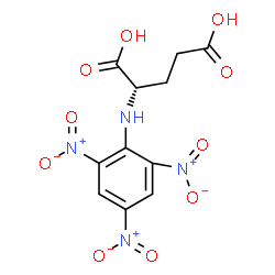 ChemSpider 2D Image | N-(2,4,6-Trinitrophenyl)-L-glutamic acid | C11H10N4O10