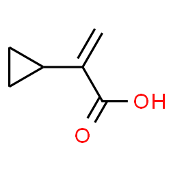 ChemSpider 2D Image | 2-Cyclopropylacrylic acid | C6H8O2