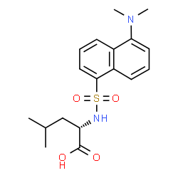ChemSpider 2D Image | Dansyl-L-leucine | C18H24N2O4S