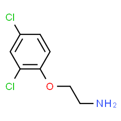 ChemSpider 2D Image | 2-(2,4-Dichlorophenoxy)ethanamine | C8H9Cl2NO