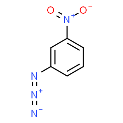 ChemSpider 2D Image | 3-Nitrophenyl azide | C6H4N4O2