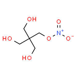 ChemSpider 2D Image | pentaerythritol mononitrate | C5H11NO6
