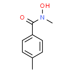 ChemSpider 2D Image | N-Hydroxy-N,4-dimethylbenzamide | C9H11NO2