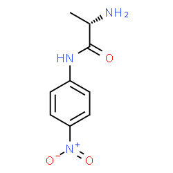 ChemSpider 2D Image | H-Ala-pNA | C9H11N3O3