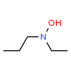 ChemSpider 2D Image | N-Ethyl-N-hydroxy-1-propanamine | C5H13NO