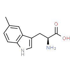 ChemSpider 2D Image | L-5-Methyltryptophan | C12H14N2O2