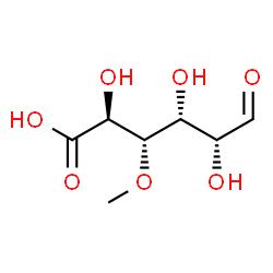 ChemSpider 2D Image | 4-O-Methyl-D-glucuronic acid | C7H12O7