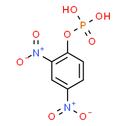 ChemSpider 2D Image | 2,4-Dinitrophenyl dihydrogen phosphate | C6H5N2O8P