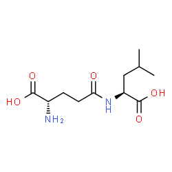 ChemSpider 2D Image | L-gamma-Glutamyl-L-leucine | C11H20N2O5