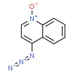 ChemSpider 2D Image | 4-Azidoquinoline 1-oxide | C9H6N4O
