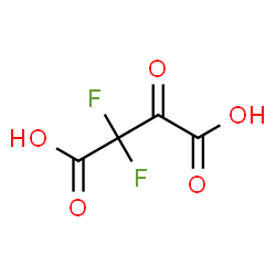 ChemSpider 2D Image | 2,2-Difluoro-3-oxosuccinic acid | C4H2F2O5
